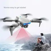 E99 Dual HD Camera Drone - Auto-Return, WiFi, 3 Batteries - Perfect for Beginners & Outdoor Adventure!