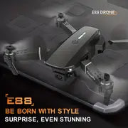 RIYUFA E88 Drone with Dual HD Cameras - Elevate Your Aerial Experience!