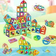 Big Size Magnetic Building Blocks - STEM Toys Construction Set for Creative Learning & Fun!