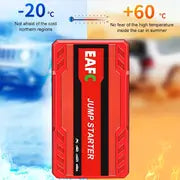 Portable Car Jump Starter & Power Bank - 12V Emergency Booster with LED Light