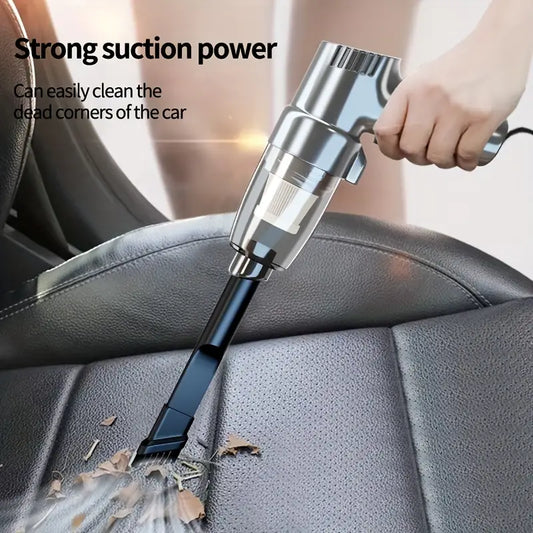 Portable Car Vacuum Cleaner - Super Strong High-Power Suction for Quick Cleanup