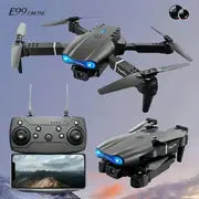 E99 Dual HD Camera Drone - Auto-Return, WiFi, 3 Batteries - Perfect for Beginners & Outdoor Adventure!