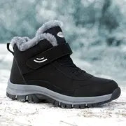 Non-slip Warm Women's Winter Snow Boots - Plush Lined High-top Casual Outdoor Hiking Shoes