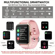 1.83" Full Touch Screen ALIEN Smartwatch - Multi-Sport Modes & Fitness Tracker with Call/Text Alerts