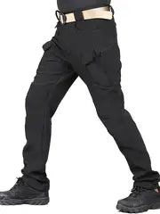 Men's Fleece-Lined Thermal Tactical Pants - Winter-Ready, Stretchy & Comfortable