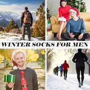 3 Pairs Men's Thermal Winter Socks - Thick & Comfortable Mid-Calf Design for Ultimate Warmth