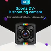 Portable Mini Camera with HD Video, Motion Detection & Touch Control for Home Security